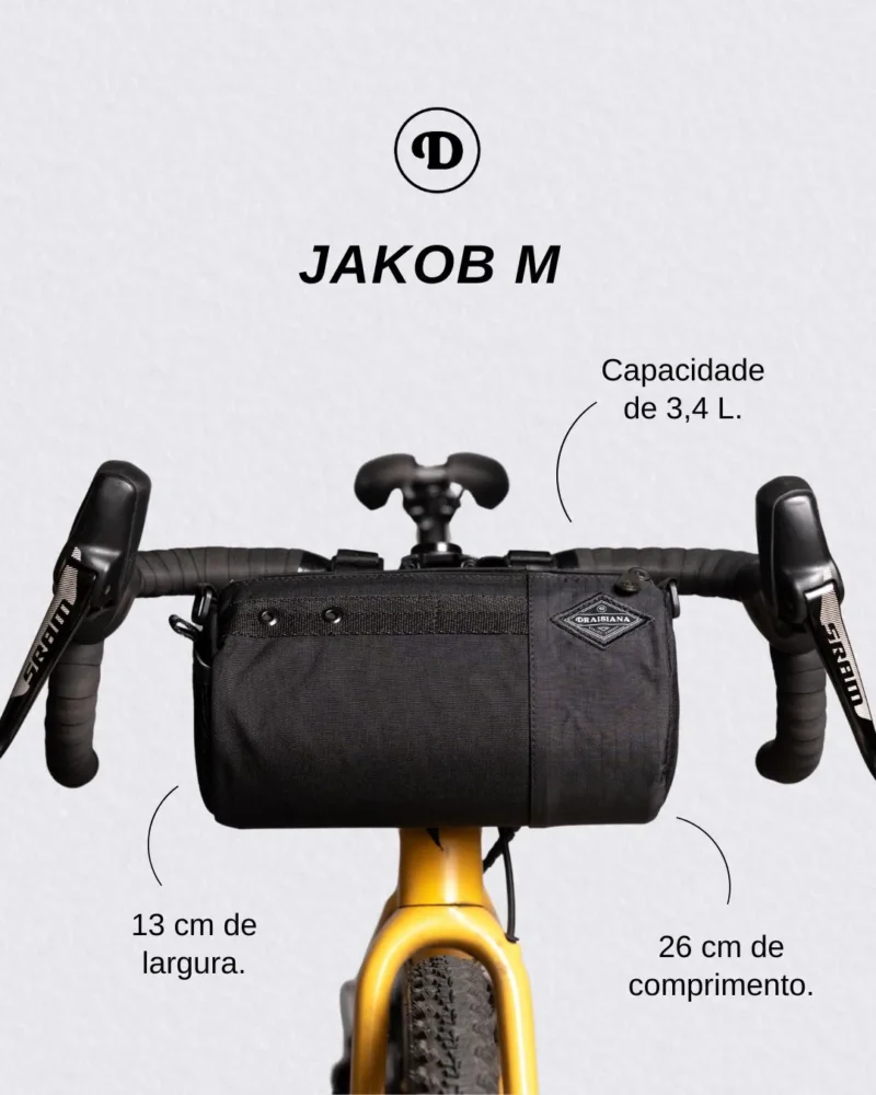 Bolsa de guidão Jakob Cordura - Imagem 6