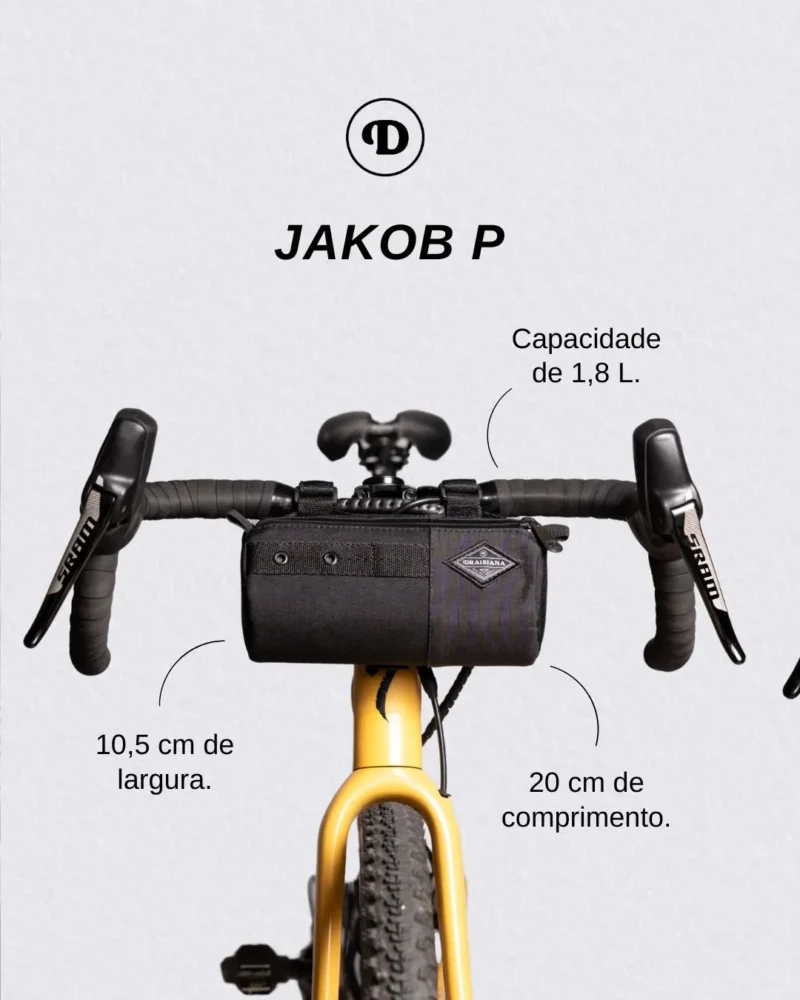 Bolsa de guidão Jakob Cordura - Imagem 5